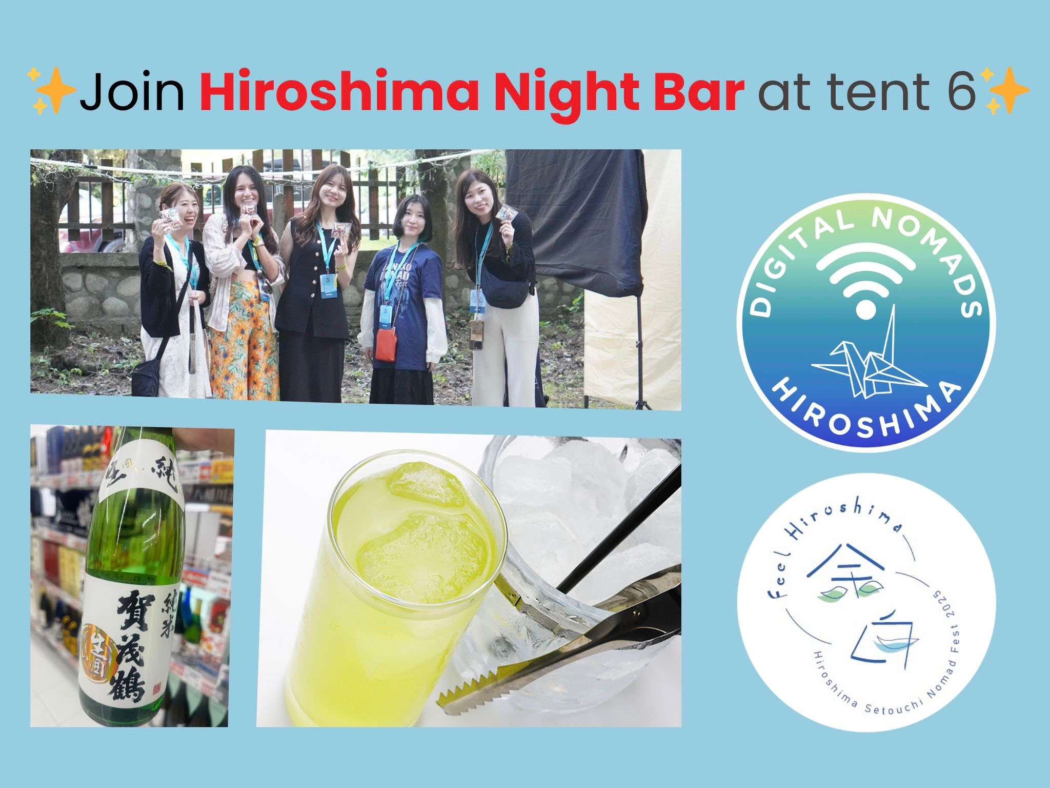 Hiroshima Night Bar🍶🇯🇵