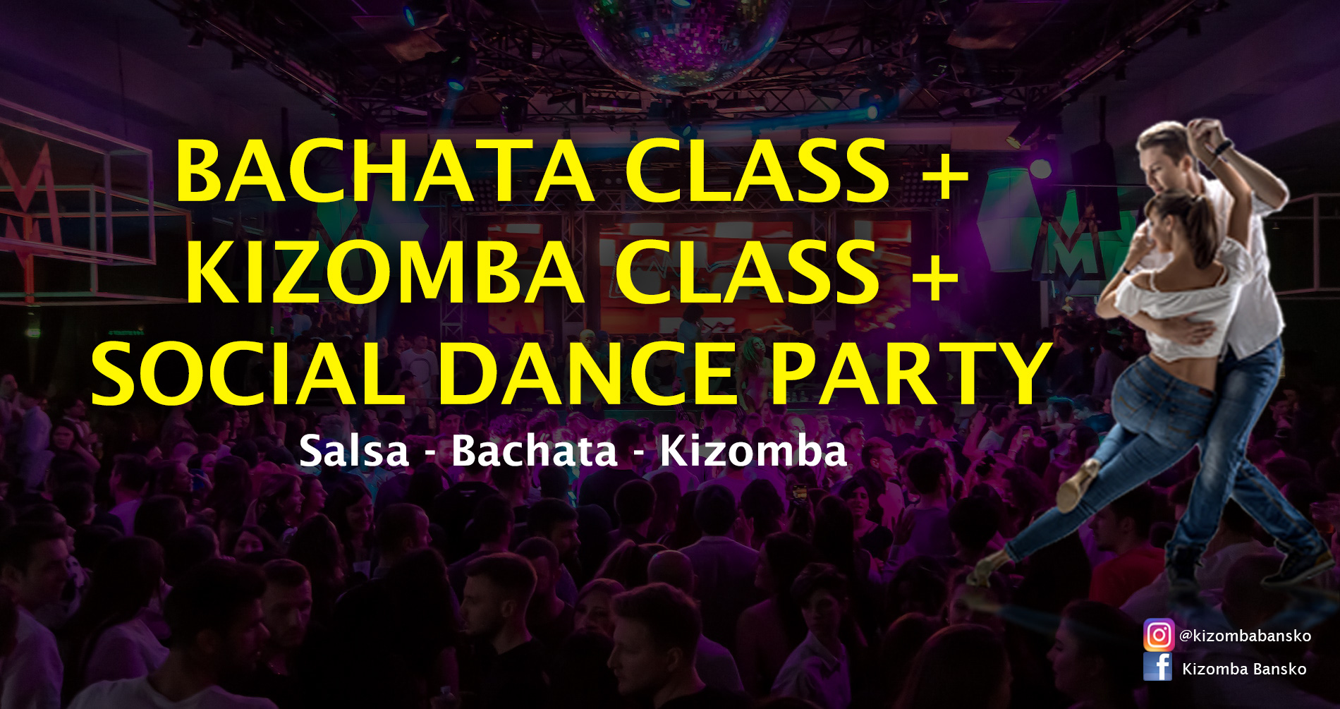 Social Dance Party (Salsa, Bachata & Kizomba)