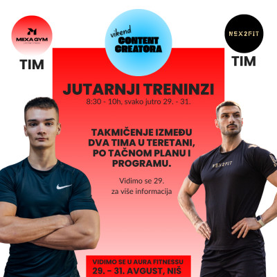 Jutarnji trening 1/3